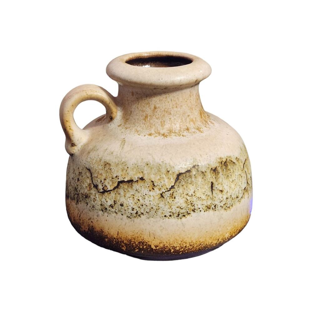 Crowning Touch Small Pitcher Jug Pot 493-10 Handle Tag West Germany - Picture 2 of 13